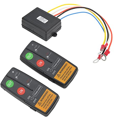 Controller per verricello di recupero, kit telecomando per verricello palmare universale 12V 24V per auto per camion,Verricello dell'ATV