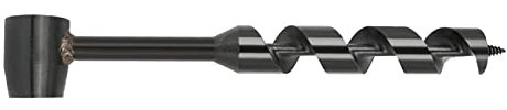 predolo Punte Per Coclee, Punte Trapano, Punta Per Legno Manuale, Punta Da Trapano a Coclea Per Legno in Acciaio Al Carbonio, Scavatrice Per Trapano a Mano Bushcraft Robusta Manuale, 2,5 Cm-26 Cm