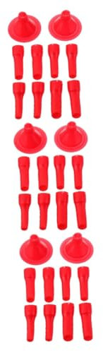jojofuny 30 Düse Abdichtfinisher Werkzeug zum Abdichten Dichtungs- -Kit Verstemmungswerkzeuge Klebstoffentferner Veranstalter Dichtstoffe Plastik rot