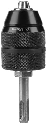 SDS Plus Schnellspannbohrfutter – 2-13 mm SDS Bohrfutter mit 1/2-20UNF Adapter, 3 Backenfutter für schnelle Wechsel – Ideal für Elektrohandwerkzeuge Zubehör