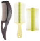 HABNI 3 Pcs Pettini Anti Forfora Pettine Professionale Anti Pidocchi Per Umani E Animali Domestici Pettine A Denti Fini Acciaio Inox Per Forfora Lendini