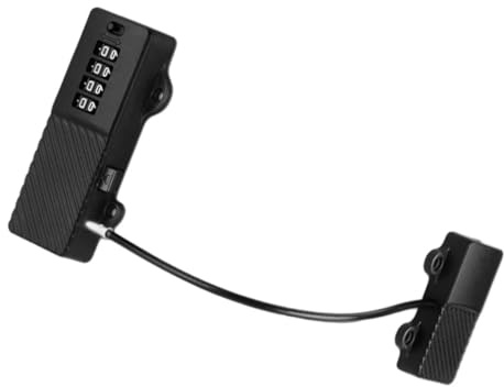 Parliky Kinderfreundliches Bohrfreies Kühlschrank schrankschloss mit Zahlenkombination Kindersichere Magnet schranksicherung Einfache Montage Vielseitig für Kühlschrank Schranktüren