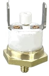 KSD301 M4 10A 250V Ruhestrom-Temperaturschalter mit manuellem Rückstellknopf – Zuverlässige Kupfer-Keramik-Ausführung(250C)