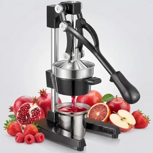 Exprimidor de granadas Manuel, exprimidor de acero inoxidable, duradero y | Juice Presser Manual, Kitchen Fruit Press Manual Exprimidor para cítricos, fácil de limpiar