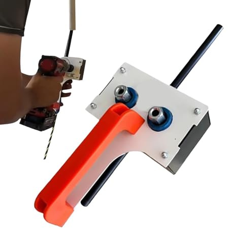 Wire Puller Tool - Metal 30 x 17 x 8 cm 8 mm | Handheld Conduit Wiring Tugger | Electric Cable Pulling Device For Wall Ceiling Underground HVAC Data Center Electrician Use