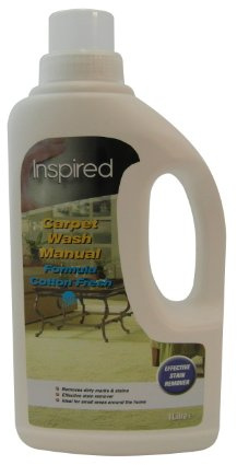 Mcklords Inspired Carpet Wash Manual Formula Cotton Fresh 1 Litre