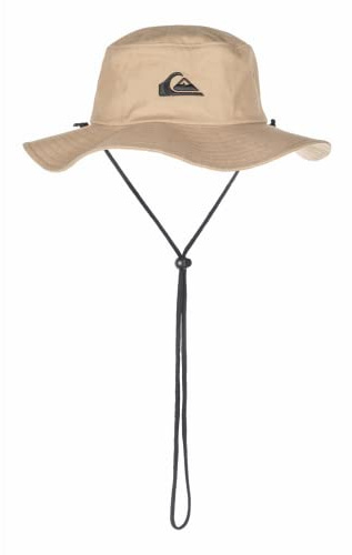 Quiksilver Herren Bushmaster Sonnenschutz, Schlapphut, Khaki, L/XL