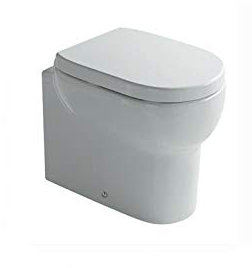 Galassia - Vaso a Pavimento con Scarico traslato, M2, 5229, Bianco - Bianco, Senza Sedile, A Magazzino