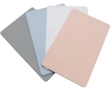 Tapis de Bain Absorbant - Sèche Rapidement - Sortie de Bain Antidérapante en Diatomite - 60 x 40cm - Bleu Clair - Forte Capacité d’Absorption d’Eau - Idéal pour Salle de Bain ou Douche