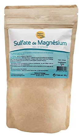 Magnesiumsulfat 500g - Nahrungsergänzungsmittel in Pulverform