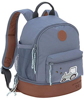 LÄSSIG Kinderrucksack mit Brustgurt Kindergartentasche Kindergartenrucksack 6,5L ab 3 Jahren/Mini Backpack Adventure Tractor