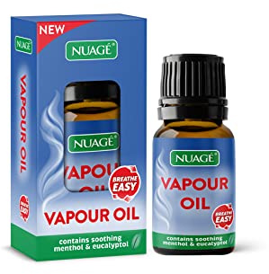 Nuage Vapour Oil | Contains Soothing Menthol & Eucalyptol - Breathe Easy (10ml)
