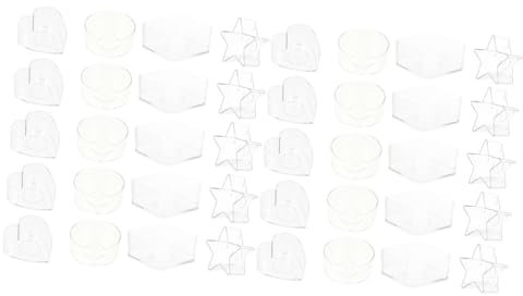 SHINEOFI 40piezas Recipientes Para Velas Con Mechas Para Manualidades y Decoración