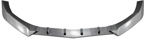 DZSCHUNLUSM Auto Frontspoiler Frontspoilerlippe Für Mercedes Für Benz Für E-Klasse Für W212 Sport Für E250 E350 E550 2013-2015 Auto-Unterteiler Auto Frontspoiler Lippe(Kohlefaser-Look)