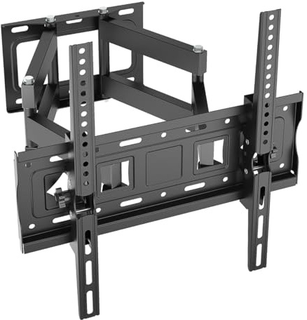 Juanio® Support TV Mural Fixe inclinable réglable pour TV OLED Samsung TQ65S90C 2023 65, VESA 300 * 300mm Noir