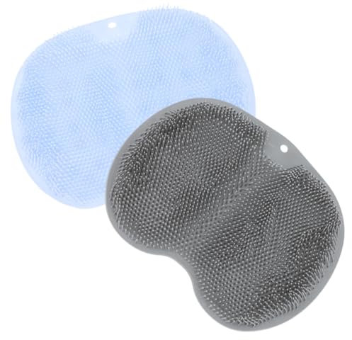 FRCOLOR Lot De 2 Coussinets De Massage Pour Le Tapis De Antidérapant Coussinets Pour Les Pieds Tapis De Massage Fourniture De Pour Les Pieds Tapis De Salle De Bain