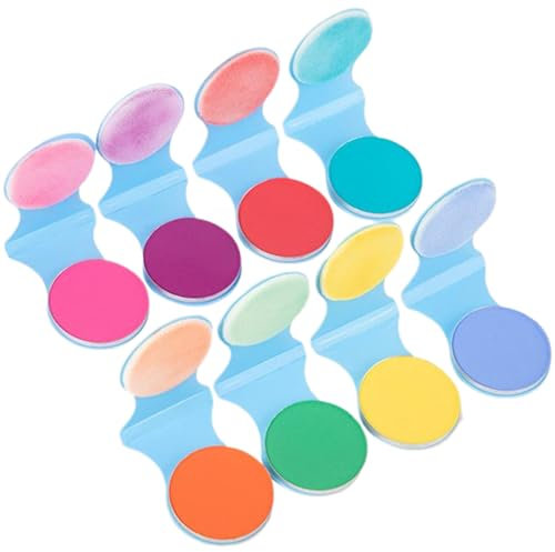 8 piezas/juego de tinte temporal para el cabello, 8 colores de tiza para el cabello para niñas y niños, maquillaje desechable lavable para Halloween, Navidad, cumpleaños, cosplay, fiesta de bricolaje,