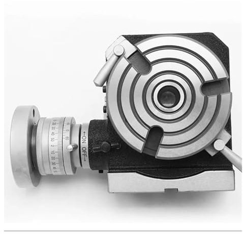 MJINA Fresadora Vertical y Horizontal HV5, diámetro de 125mm, Mesa giratoria Vertical Horizontal