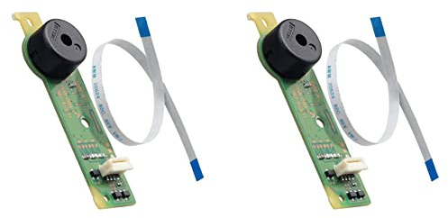 Uikdjgu 2X Carte de Commutateur de Bouton D'éjection Marche-Arrêt avec Remplacement de Câble pour Slim -21A & -21B -2115 TSW-003/002/004