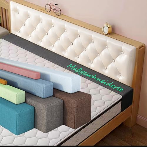 EXZFW Benutzerdefinierte Bettlückenfüller Matratzenverlängerung Matratzenkeil Nach Maß Lückenfüller Matratze Matratzenfüllkissen Langbett Lückenfüller für Einzel/Doppel/Kingsize Betten,Liebesbrücken
