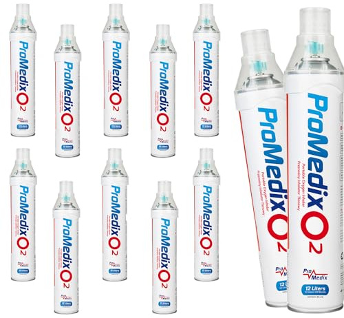 Inhalateur portable d'oxygène en boîte à 99,4% ProMedix 12L, PR-994 (4)