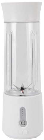 Irfora Blender Smoothie, Tasse de Mélangeur Portable de 500 ML avec 6 Lames en Acier Inoxydable, Mini-juicer Rechargeable USB pour Voyager en Plein Air, 22000 TR/Min de Vitesse au