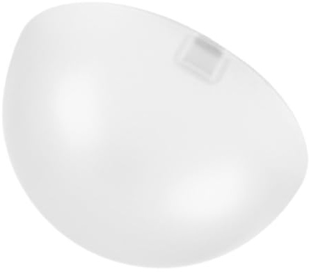 Diffusore Flash a Cupola Semisferica in Plastica Bianco | Attacco Semplice, Struttura Leggera, Diffusione Affidabile della Luce, per Fotografia e Videocamera
