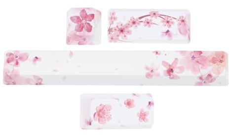 IMIKEYA Capuchons de Touches Mécaniques Pbt 4 Pièces OEM Hauteur 125U 625U Esc Touches Personnalisées pour Clavier Mécanique Accessoires Solide et Résistants sans Odeur