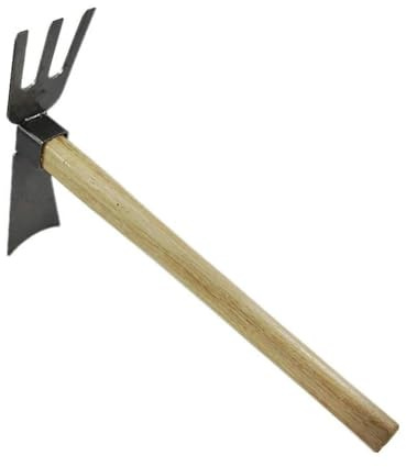 Petite Pelle à Main et houe combinée, Outil de Jardin Solide, Compatible avec Les sols tranchants Meubles, Anti-Flexion