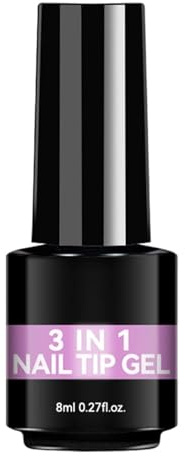 Mjuk Gel Nagellim, stylish, ergonomic, – modern versatile 8 ml Långvarig Lim, UV Förlängningslim för Nybörjare, Manikyr Bröllop Fest Nagelvård | Multipurpose Outdoor Indoor Utility