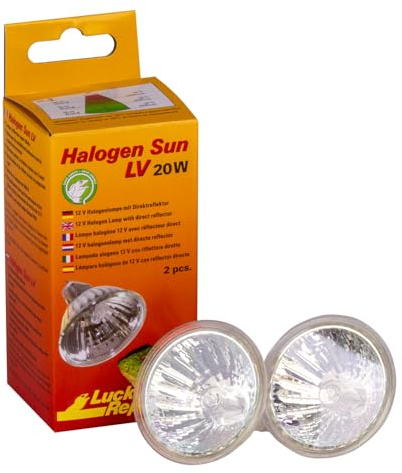 Lucky Reptile Halogen Sun LV - Doppelpack (mit GU5.3-Stecksockel), Wattstärke:20 Watt