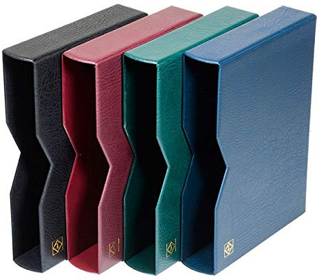 Leuchtturm 328642 Schutzkassette für Premium Einsteckbuch DIN A4 - grün