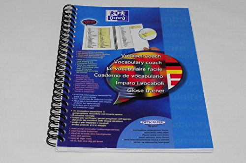 OXFORD Cahier Entraineur de vocabulaire A5 2 colonnes 48 feuilles
