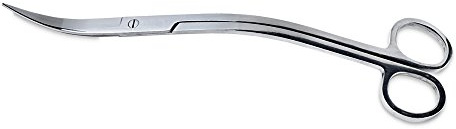 Dupla Scaper’s Tools Edelstahl-Schere gebogen I 235 x 4 mm I Präzisions-Pflanzenschere für Aquascaper I Exaktes Schneiden und Formen von Aquarienpflanzen I Zubehör für Aquascaping