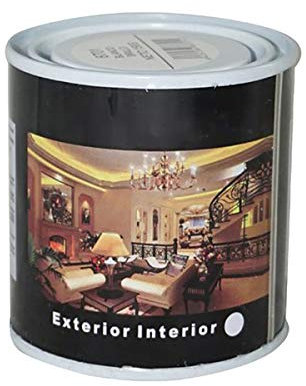 H HANSEL HOME Pintura Esmalte al Disolvente para Madera y Metal, Pintura Alquidica de Rápido Secado para Superfícies Interiores y Exteriores(Barniz, 125 ML)