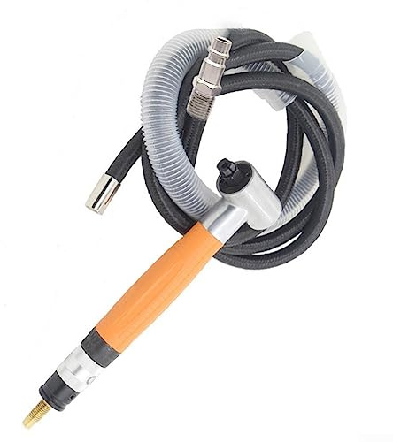 Ángulo de amoladora neumática, Amoladora de matriz de aire, 90 grados 3MM Amoladora neumática Ángulo de molienda de aire Herramienta abrasiva de pulido con -EU