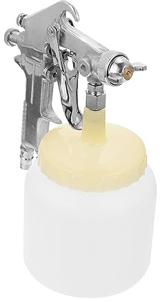 Handfarbspritzgerät F75 Unterbecher Spritzpistole Weiß