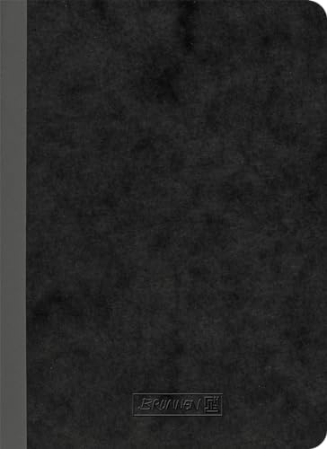 Notizbuch Kladde Premium FACT!plus, A6, 96 Blatt / 192 Seiten, unliniert, schwarz