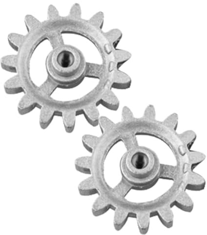 MOLUCKFU 2pezzi Metal Bbq Rotisserie Grill Gear Accessori Per Motore Elettrico Fai Te Per Barbecue Per Cucina e Grigliate Domestiche