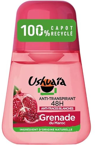 Ushuaïa Deodorant a la Grenade - Le roll On de 50mL