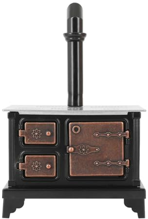 Ieron Cuisinière Miniature pour Maison de poupées, Accessoires de Cuisine pour Maison de poupées, Ensemble de Mini ustensiles de Cuisine réalistes pour Cuisines Miniatures, cuisinière décorative