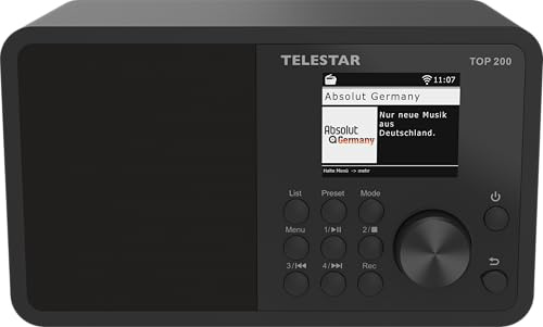TELESTAR Top 200 – Radio Dab+/Internet – Noir