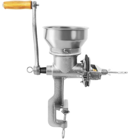 Macinino manuale per cereali, macinino manuale per alimenti, macinino a mano, macinino per cereali, grano in ghisa, macinacaffè a mano, macinino per noci, cereali, fagioli