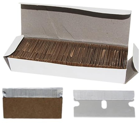 Grattoir Adhésif - Gratte- Adhésif De Fenêtre | Remuettes De Nettoyage Adhésive Multifonctionnelles Pour Verre De Voiture, Bouts En Verre, Grattoir En Plastique Pour Autocollants En Vinyle, Autoco