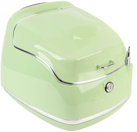 Motorrad-Topbox, Motorrad-Gepäckkoffer, Wasserdicht, 38 L, Großes Fassungsvermögen, Verschleißfestes ABS für Helmhandschuhe (Green)