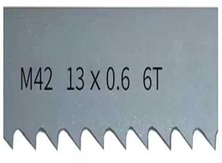 Hojas de sierra cinta bimetálicas M42 1/2/3 piezas, 2240 mm, 13, 0,65, 6 dientes, 8/12, 10/14, 14 por pulgada cuadrada, for madera y plásticos(10-14TPI,1pcs 2240mm Length)
