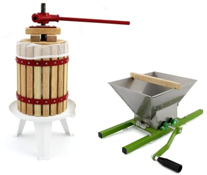 KuKoo - Broyeur de Fruit 7 Litres & Presse-fruit 12 Litres