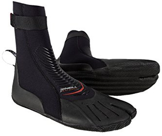 O'Neill Wetsuits Herren Heat 3mm Split Toe Stiefel, Schwarz, Größe 46