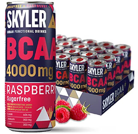 BCAA Drink - RTD - Raspberry - 330 ml can