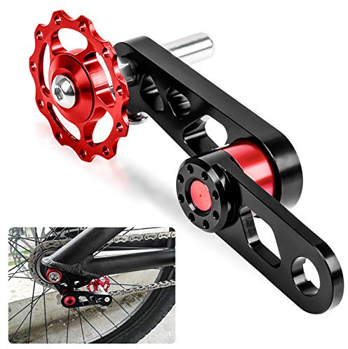 psler Tensor de bicicleta de una sola velocidad de la cadena de la bicicleta plegable de la bicicleta modificada de la aleación de aluminio de la herramienta